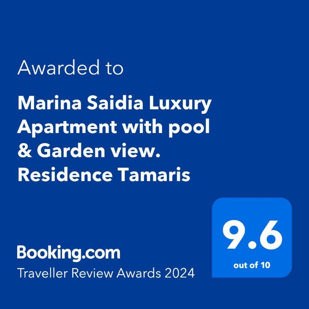 Marina Saidia Luxury Apartment With Pool & Garden View,Residence Tamaris Экстерьер фото